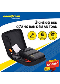 Bộ Kích Bình 400A Kiêm Bơm Lốp Xe GOODYEAR GY-5296 Đa Chức Năng Sạc Dự Phòng 10400mAh Đèn LED Khẩn Cấp - Nhập Khẩu Chính Hãng