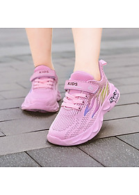 Giày bé gái 3 - 15 tuổi thể thao phong cách đế Eva siêu nhẹ kháng khuẩn GE80