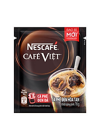 [CÀO TRÚNG THƯỞNG TẾT] Cà phê đen hòa tan NESCAFÉ CAFÉ VIỆT (16g x 15 gói)