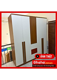 [Kèm Ảnh Thực Tế - Miễn phí vận chuyển & Lắp đặt] TỦ QUẦN ÁO GỖ CÔNG NGHIỆP CAO CẤP 5 CÁNH OHAHA - TQA039