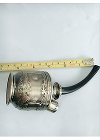 Tẩu Lọc Thuốc Lọc Khói Cực Kì Tốt- tẩu hút điêu khắc màu đồng cao cấp sang trọng, quà tặng đẳng cấp