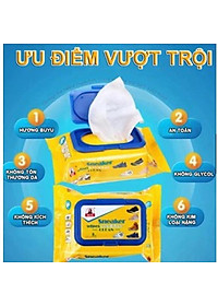 Nơi bán Khăn Giấy Ướt Lau Giày Sneaker Wipes Clean Thần Thánh (Gói 30 Miếng) Lau Giầy Siêu Sạch, Siêu Nhanh