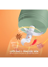 Máy xay tỏi ớt cầm tay Elmich PBE-8659 - Hàng chính hãng