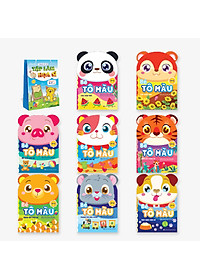 Combo 8 cuốn Túi tô màu Tập làm họa sĩ nhí