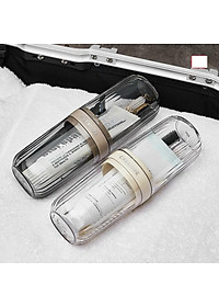 Hộp Đựng Bàn Chải Kem Đánh Răng Có Thể Làm Cốc Nước Súc Miệng Tiện Lợi Đi Du Lịch - Hộp ĐỰng Bàn Chải Du lịch Đa Năng - Hàng Chính Hãng MINIIN