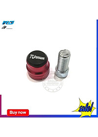 Ốc Gắn Chân Gương Cho Xe Máy Đủ Màu Kèm Ốc 10 ly Thuận Ngược 