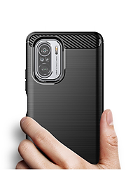 Ốp lưng chống sốc Vân Sợi Carbon cho Xiaomi Redmi K40 /K40 Pro - Hàng nhập khẩu