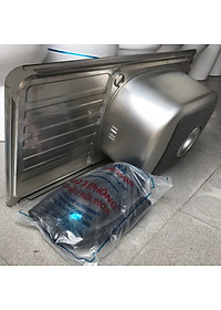 Chậu Rửa Bát Inox Chính Hãng Tân Á Đại Thành Nhiều Kích Thước - Loại 2 hộc, 1 hộc 1 cánh,..Tặng kèm bộ xi phông