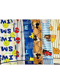 Đồ bộ bé trai, bộ ngủ dài tay pijama pizama cho bé trai size lớn 12-40KG chất thun lạnh mềm mịn mát