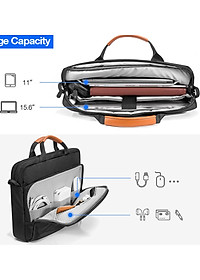 TÚI XÁCH TOMTOC A50 (USA) BRIEFCASE FOR MACBOOK, ULTRABOOK, SURFACE, LAPTOP 13.3''