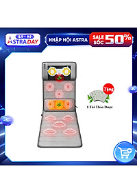 Đệm Massage Toàn Thân SK002 , Có Hồng Ngoại Tăng Hiệu Qủa Massgae – Phiên bản cao câp với bộ điều khiển tiếng anh