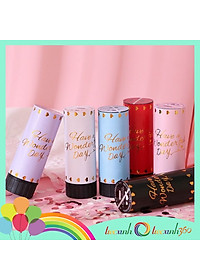 Ống phụt giấy Confetti Popper (màu ngẫu nhiên)