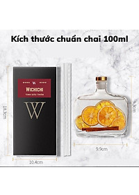 Nước Hoa Thơm Phòng Hoa Nhài Tây - Tạo Không Gian Thoái Mái Có Que Gỗ Lọ Tự Khuếch Tán 100ml