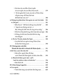 GIÁO PHỤ - Tập II  - Thế Kỷ IV-VIII