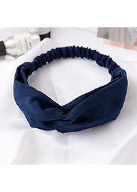 Băng đô turban giữ tóc bản to chất liệu cao cấp cho bạn gái TB07