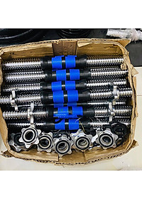 Bộ 2 Đòn Tạ Tay 35cm Bọc Cao Su Cao Cấp Đại Nam Sport