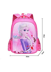 Balo công chúa Elsa Anna ba lô cho bé gái Frozen 2 cặp đi học siêu nhẹ size tiểu học