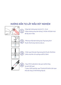 QuickVue Covid-19 Test nhanh tại nhà - Hộp 25 kit (lấy mẫu mũi chỉ 1.5 - 2cm không gây đau) - Hàng Mỹ chính hãng