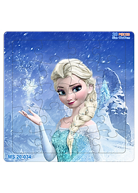 05 bộ tranh xếp hình 20 mảnh size 17x17cm – đồ chơi trí tuệ cho bé từ 2 tuổi – Combo Hoạt hình 1