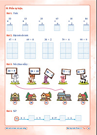 Combo Bài Tập Tuần Toán, Tiếng Việt Lớp 1 - Kết Nối Tri Thức (Tự Chọn Sách)