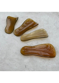 COMBO 2 chiếc Đón gót giày bằng sừng nhỏ gọn, làm móc khóa hoặc để túi (DGH902) Cho giày Nam & Nữ