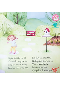 Sách tranh song ngữ - Bố và con gái - Ehomebooks