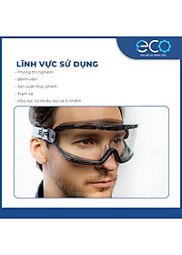 [COMBO] Mặt nạ Koken G7 Nhật Bản phòng khí độc, phun thuốc & Kính chống văng bắn, chống đọng hơi sương Delta Plus Pháp