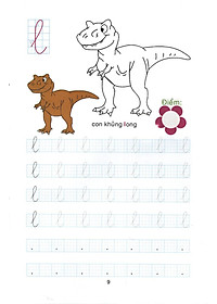 Sách Chuẩn Bị Cho Bé Vào Lớp 1: Tô Chữ Cái Và Tô Màu (Quyển 1)