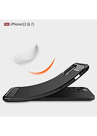 Ốp lưng chống sốc cho iPhone 12 Pro Max (6.7 inch) hiệu Likgus (chuẩn quân đội, chống va đập, chống vân tay) - Hàng nhập khẩu