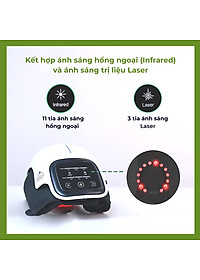 Máy Massage Đầu Gối Galen G011 Mát Xa Tia Hồng Ngoại Trị Liệu Đầu Gối, Khuỷu Tay, Vai