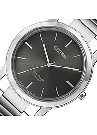 Đồng Hồ Nam Citizen Dây Titanium AW2020-82H - Mặt Xám (Sapphire)