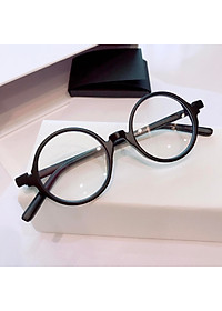 Kính Mắt Chống Ánh Sáng Xanh, Uv Dáng Tròn Nhỏ Gọng Nhựa Cho Nam và Nữ