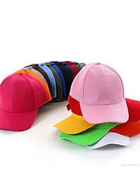 Mũ lưỡi trai TRƠN đủ màu phù hợp với cả nam và nữ