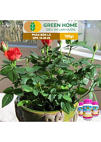 Phân Bón Lá Đầu Trâu MK 501-701-901, GreenHome,Chai 100GR,Đặc Biệt Dành Cho Hoa Lan Và Cây Cảnh