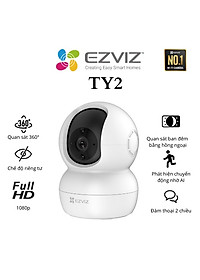Camera trong nhà Ezviz TY1 1080P Full HD kết nối điện thoại - Hàng chính hãng