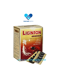 Viên uống Bồi bổ sức khỏe Liginton: nhân sâm, linh chi, sữa ong chúa, vitamin E, sắt, nhóm B tăng cường đề kháng, hết mệt mỏi