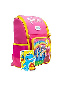 Ba Lô Chống Gù Adventure Box-Princess B-12-115 Hồng Vàng