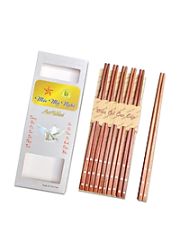 ĐŨA GỖ CAO CẤP - ĐŨA CẨM LAI CHẤM BI - HÀNG VIỆT NAM CHẤT LƯỢNG CAO ( 10 ĐÔI )