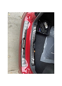 Ốp Bậc Cửa + Bậc Cốp Dành Cho Xe Mitsu Attrage 2018 2019 2020 2021 mẫu CARBON