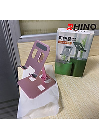 Giá đỡ, kệ đỡ điện thoại Rhino KP902 bằng thép để bàn tiện lợi có thể gấp gọn - Hàng chính hãng