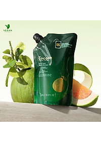 Túi Refill - Dầu gội bưởi Cocoon giúp giảm gãy rụng và làm mềm tóc 500ml, thuần chay
