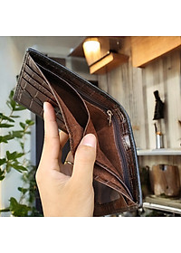 Ví Nam Gù Cá Sấu Lớn 2 Mặt Cao Cấp