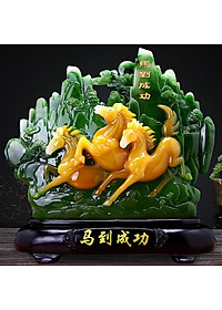 Tượng trang trí mã đáo thành công size to Diệu Tâm