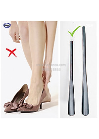 Đón gót giày dài 70cm gỗ Chiu Liu nguyên khối sơn mài VIP - DGH911 - Đón giày mọi tư thế cho Nam & Nữ