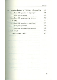 Điều Chỉnh Một Số Chính Sách Của Liên Bang Nga Từ Xung Đột Nga - Ukraine Và Tác Động Đến Quan Hệ Việt Nam - Liên Bang Nga (Sách Chuyên Khảo) 