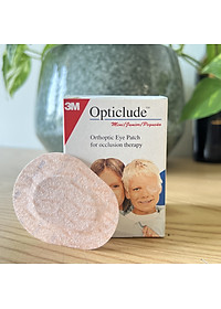 Combo 20 miếng dán mắt hỗ trợ nhược thị trẻ em 3M 1537 cỡ bé - Cho trẻ dưới 4 tuổi | Xuất xứ Ba Lan