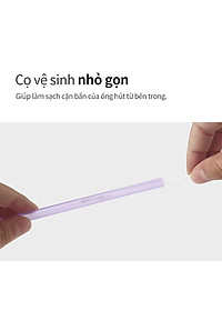 Ly nhựa 2 lớp Lock&Lock HAP507 750ml - Hàng chính hãng, có ống hút, có nắp đậy - Tặng kèm cọ rửa