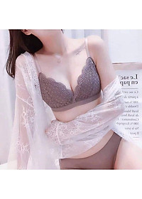 Áo lót ren mút mỏng. Áo ngực không gọng sexy