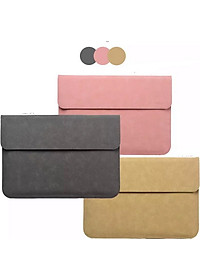 BAO DA, TÚI DA, CẶP DA CHỐNG SỐC CHO MACBOOK, LAPTOP, SURFACE KÈM VÍ ĐỰNG PHỤ KIỆN