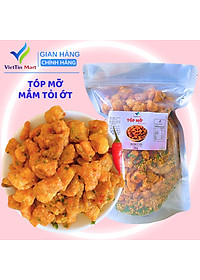Tóp Mỡ Thịt Liền Da Sốt Mắm Tỏi VietTin Mart